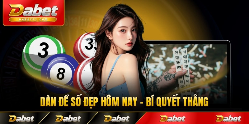 Dàn Đề Số Đẹp Hôm Nay - Bí Quyết Trúng Lớn Thắng Đẹp Giải To Ở Sàn